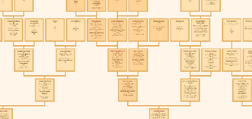 genealogie designed by ateliers philipp kreidl photo graphik design