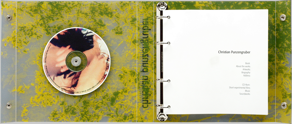 Christian Punzengruber - artist's portfolio - expandable designed by ateliers philipp kreidl photo graphik design