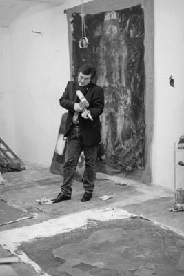 Rudi Kobald - painter photography c Philipp Kreidl